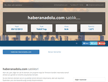 Tablet Screenshot of haberanadolu.com